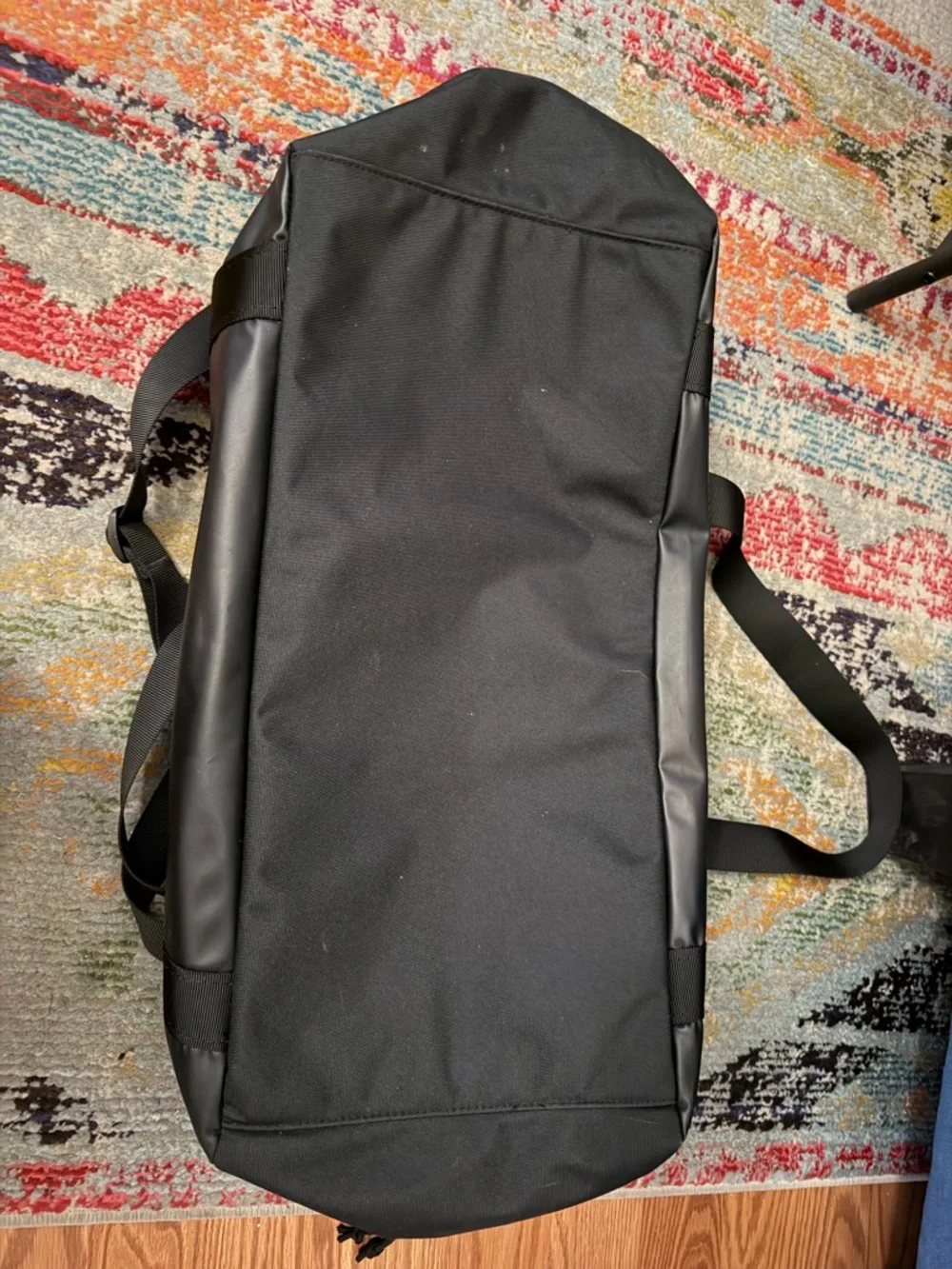 Black Duffel Bag - Water-Resistant Travel Tote. Away luggage brand